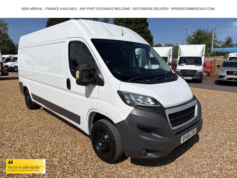 2016 Peugeot Boxer 2.0 BlueHDi H2 Professional Van 130ps PANEL VAN DIESEL Manual