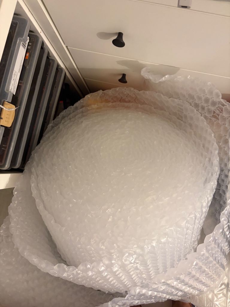 Bubble wrap ~45m, wc1