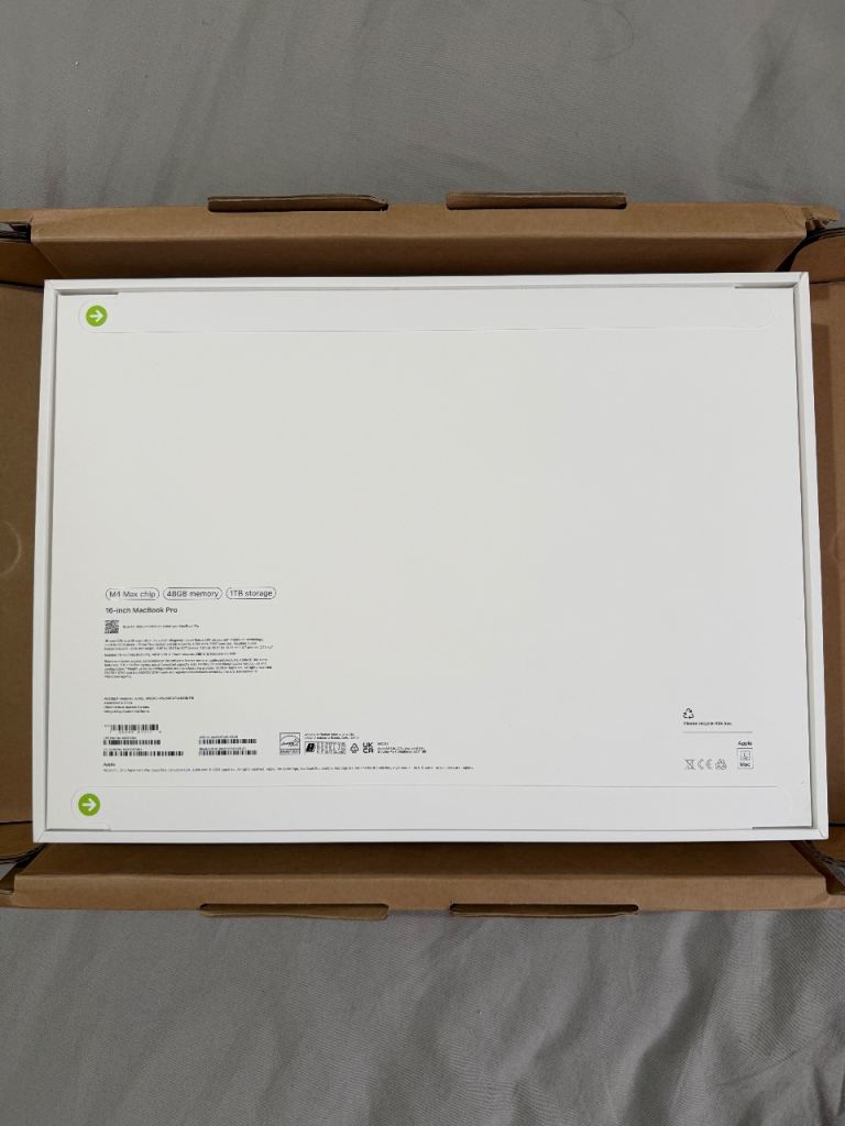 Apple MacBook Pro 16-inch M4 Max Laptop 48GB RAM, 1TB SSD, Space Black