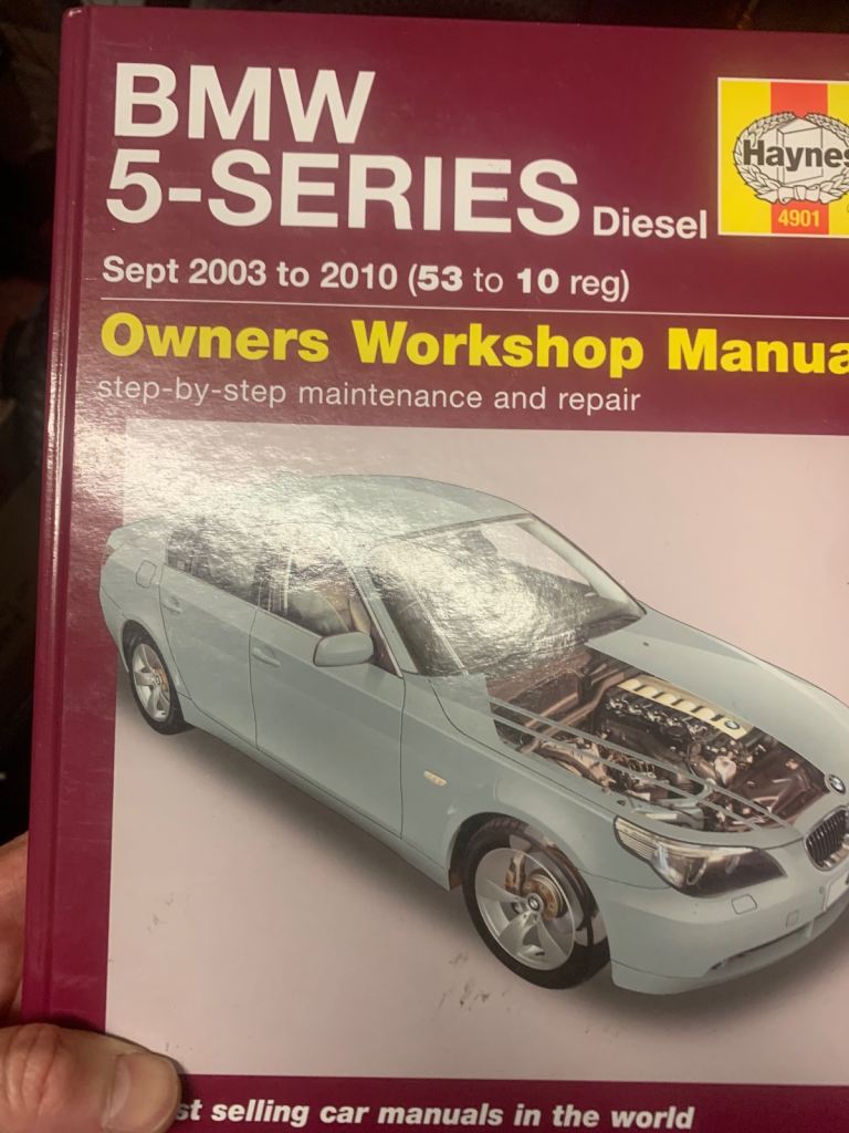 Haynes BMW 5-Series Diesel Owners Workshop Manual (2003-2010)