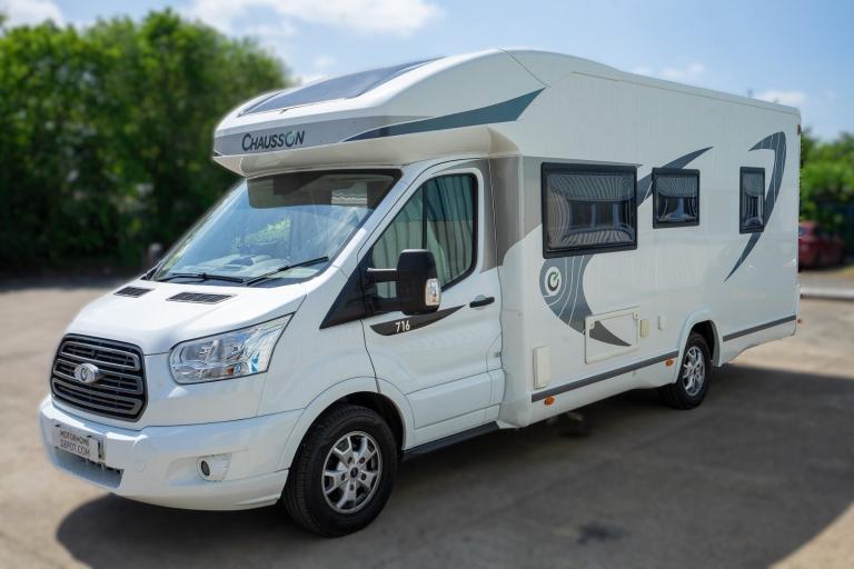 Chausson Flash 716 VIP 5/6 Berth. Twin Lounge, Drop Down Bunk Beds, Garage