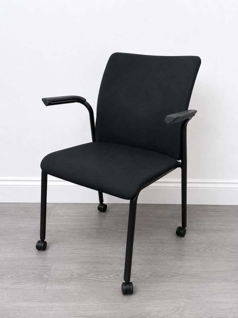  Steelcase Move Mobile Stackable, Black