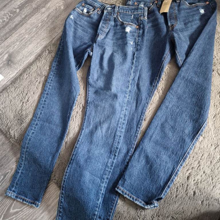 Levi's 501 S Skinny Jeans - W25 L30, Brand New with Tags
