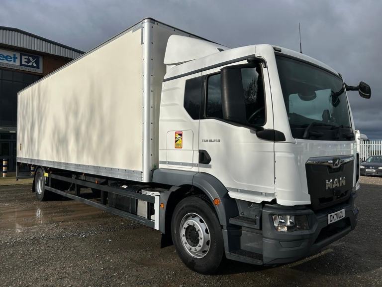 MAN TGM 18.250 *EURO 6* 18 TONNE GRP BOX VAN 2021 – DK71 UZU