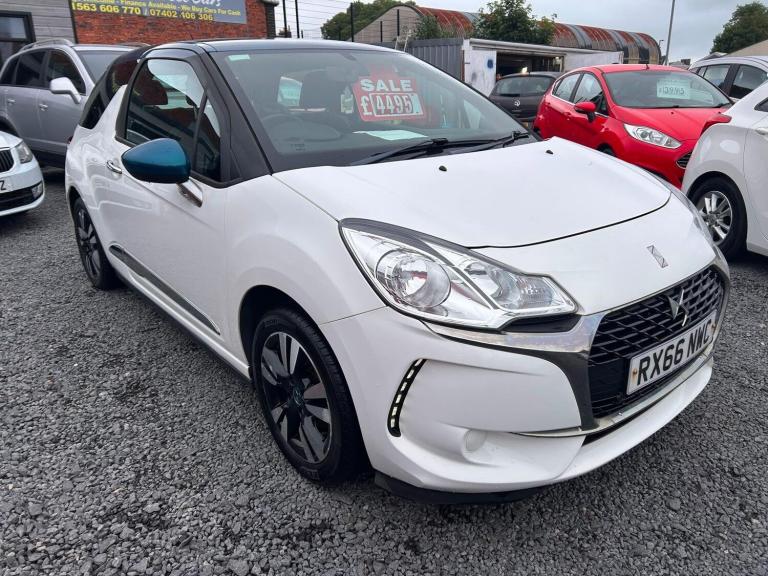 2016 DS Automobiles DS 3 1.2 PureTech 82 Chic 3dr HATCHBACK PETROL Manual