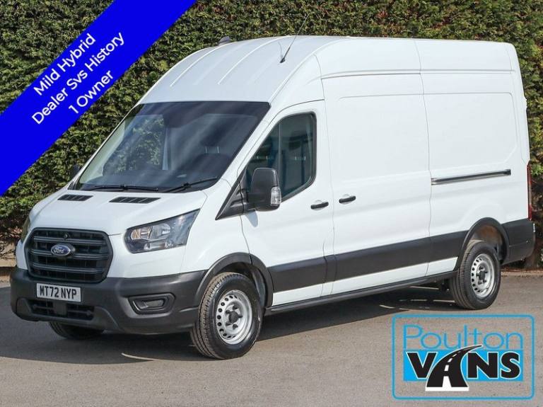 2022 Ford Transit 350 FWD EcoBlue MHEV MILD HYBRID Leader 130PS L3 H3 LWB PANEL VAN, B.Tooth, Lar...