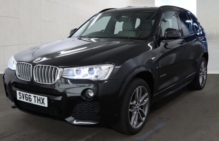BMW X3 3.0 X3 xDrive35d M Sport Black Auto Diesel 2016