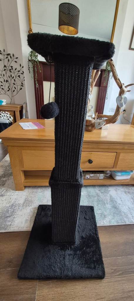 Cat scratcher black.....never used