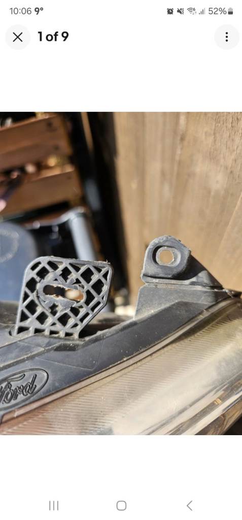 Ford fiesta st head light