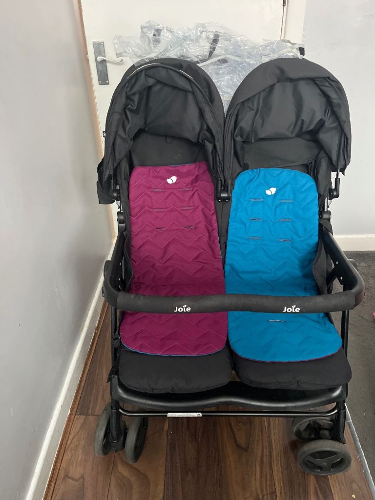 Joie twin Pram