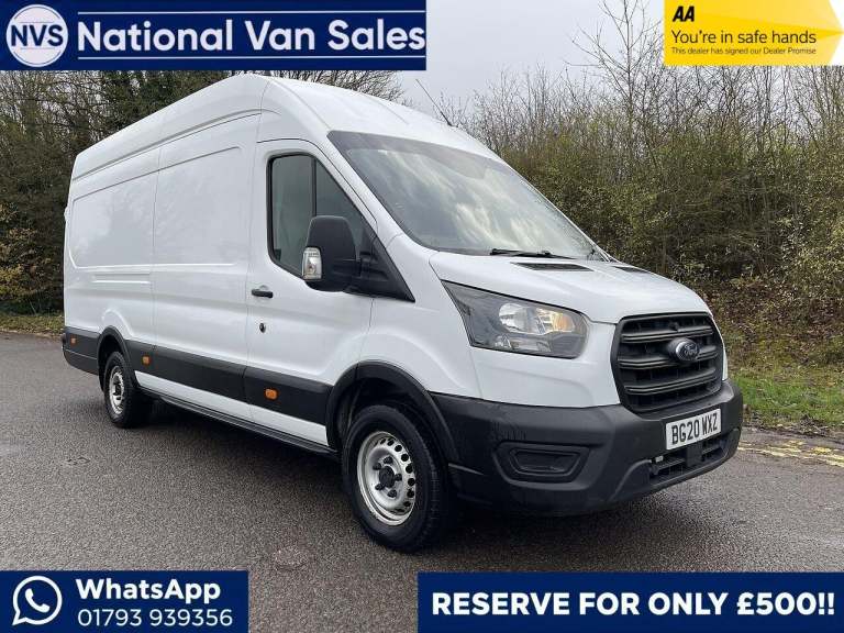 2020 Ford Transit 2.0 350 EcoBlue Leader RWD L4 H3 Euro 6 (s/s) 5dr PANEL VAN Diesel Manual