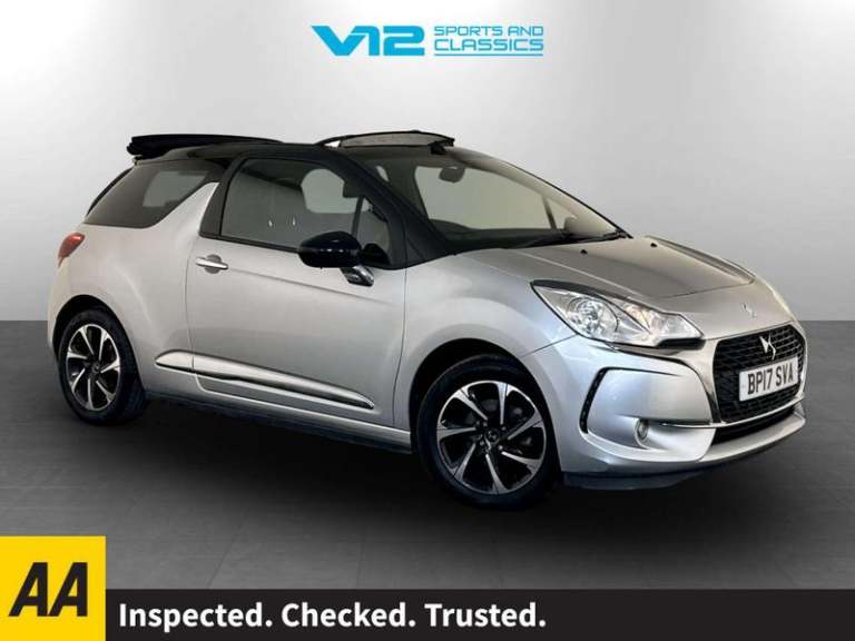 2017 DS Automobiles DS 3 1.2 PureTech Elegance 2dr CONVERTIBLE PETROL Manual