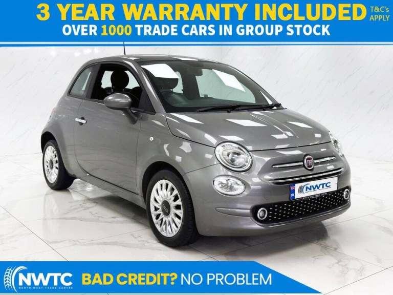 2021 Fiat 500 1.0 MHEV Lounge Hatchback 3dr Petrol Manual Euro 6 (s/s) (70 bhp) F/S/H! 2  Hatchba...