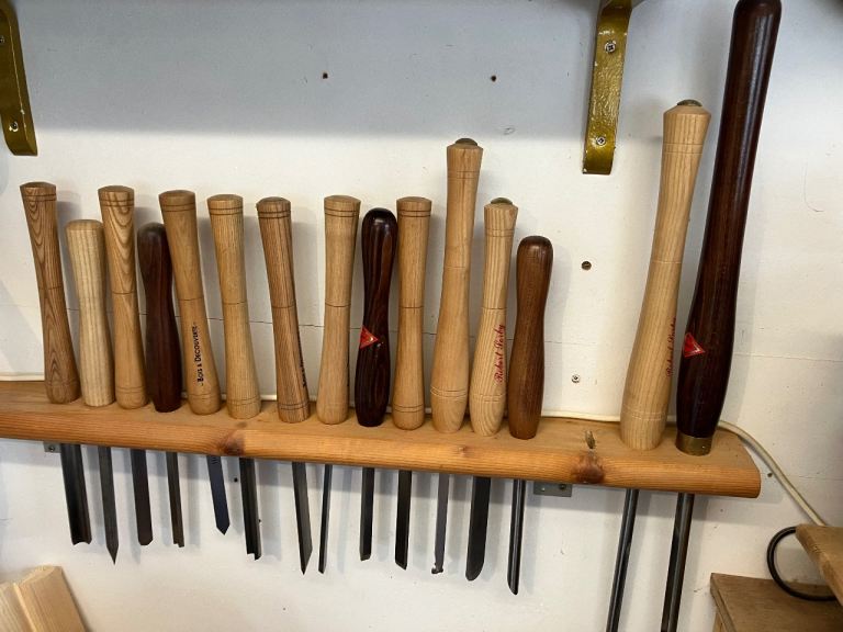 Set of Wood Turning Chisels and tools – Various Sizes, Good Condition