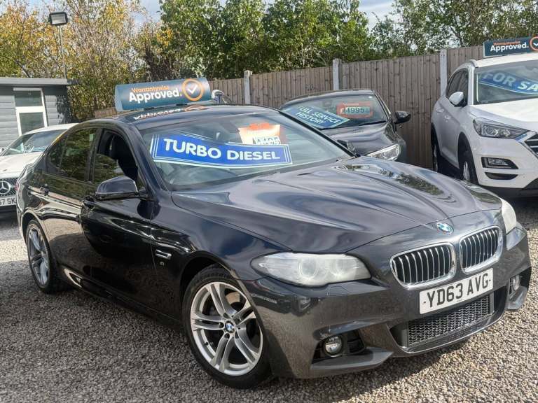 2013 BMW 5 Series 520d M Sport 4dr Step Auto SALOON DIESEL Automatic
