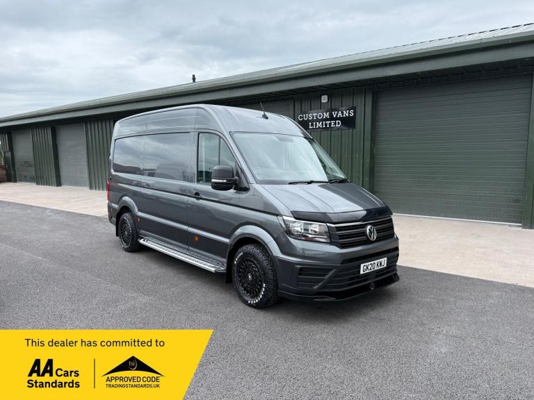 VOLKSWAGEN CRAFTER TRENDLINE 2.0TDI 140 MWB GREY EURO 6 ***VAT INCLUDED***
