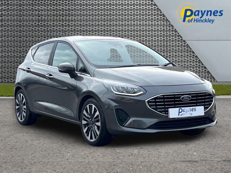 2023 Ford Fiesta Titanium X 1.0 125ps Manual in Magnetic Grey with Winter Pack