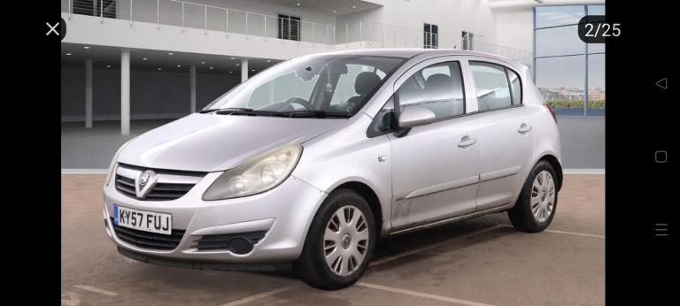 2007 Vauxhall Corsa 1.4i 16V Club 5dr Auto [AC] HATCHBACK Petrol Automatic