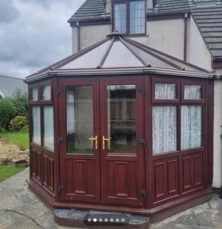 Conservatory-dismantled