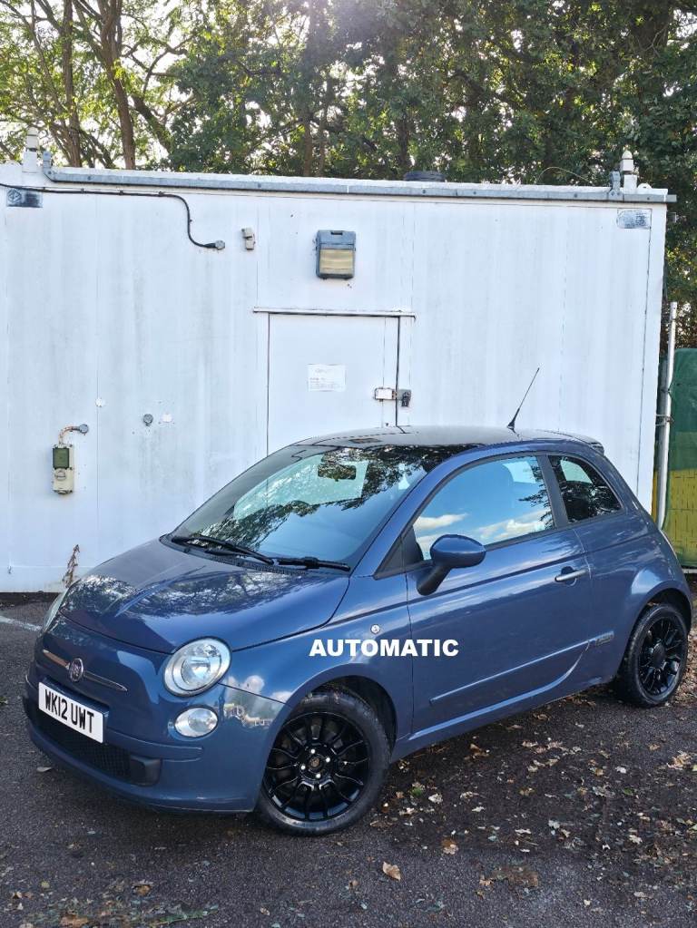 FIAT 500 S AUTOMATIC 2012, ONLY 65K, NEW MOT UNTIL OCT 27, SAT NAV,CARPLAY,A/AUTO,BLUETOOTH