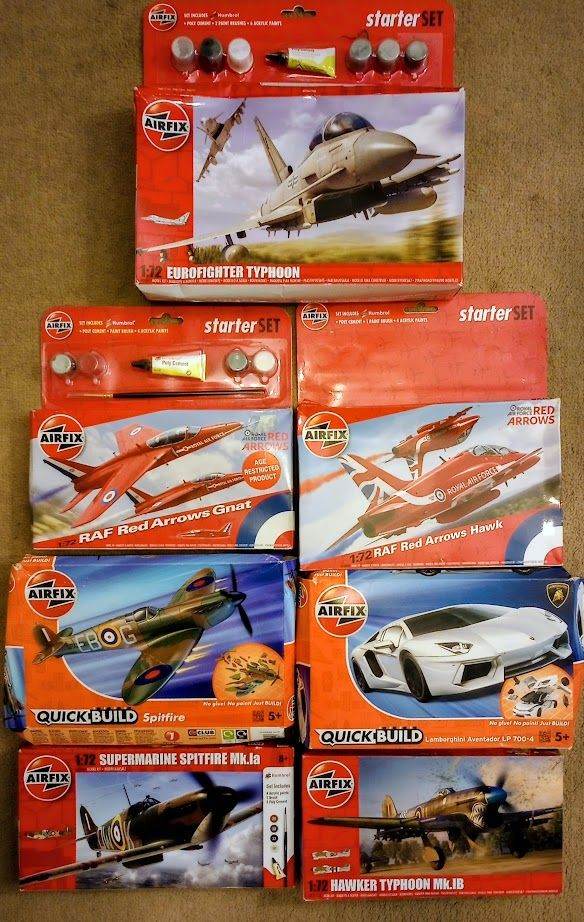 Airfix Model Kits Collection - New - 7 Kits