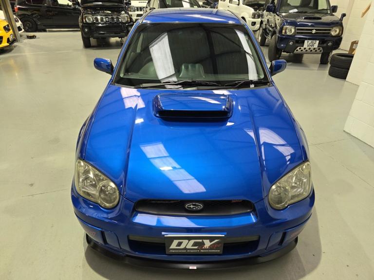 SUBARU IMPREZA WRX STI 2.0L JDM WIDE TRACK TWIN SCROLL Blue Manual Petrol 2004