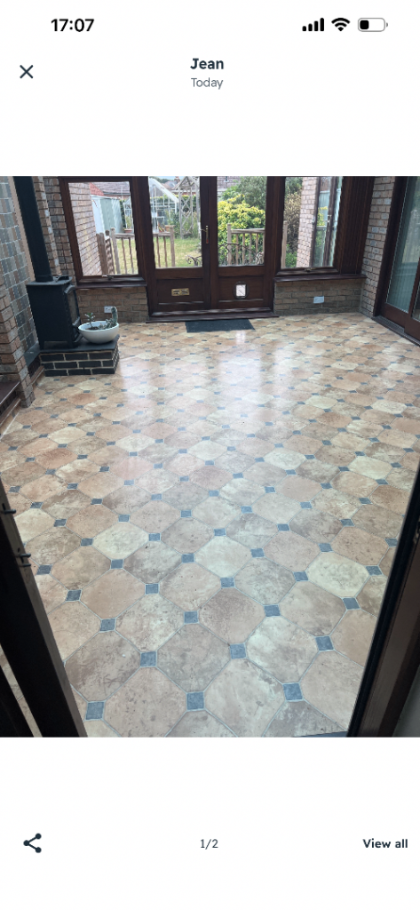 FREE to collect - 5.5 x 4m cushion flooring 