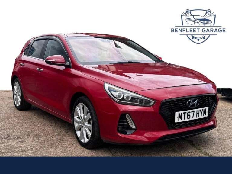 2017 Hyundai i30 1.4 T-GDi Blue Drive Premium Hatchback 5dr Petrol Manual Euro 6 (s/s) (140  HATC...