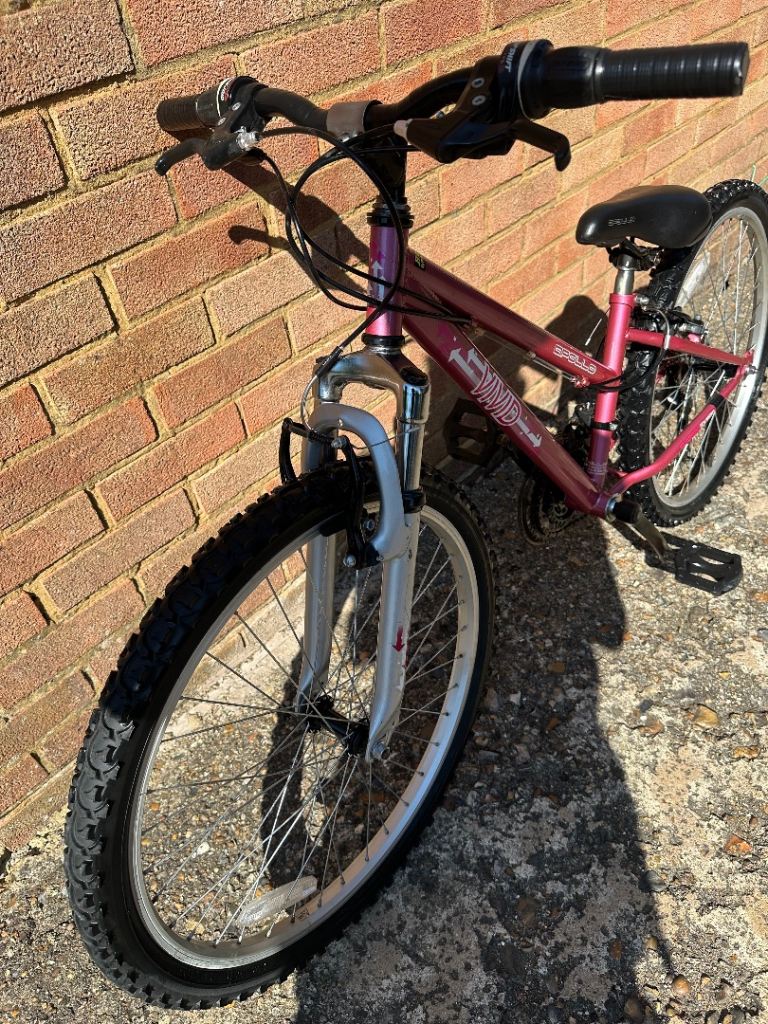 Girls Pink Mountain Bike - Good Condition