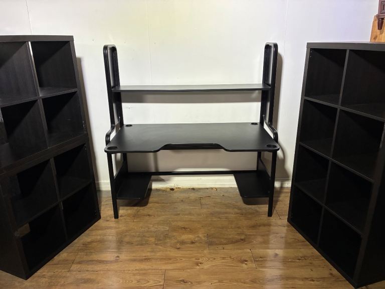 Computer desk/shelving unit set with free delivery within Medway