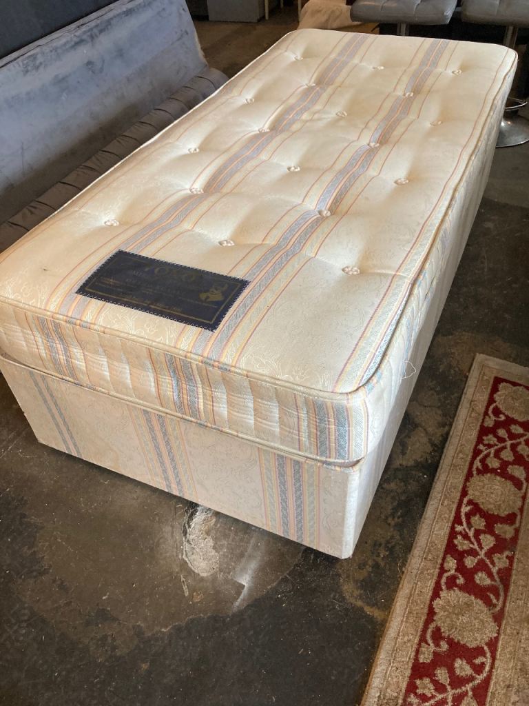 Vono Premier Collection Single Divan Bed with Mattress
