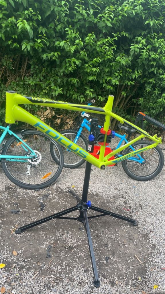 Focus Whistler Bike Frame - green , Fair Condition