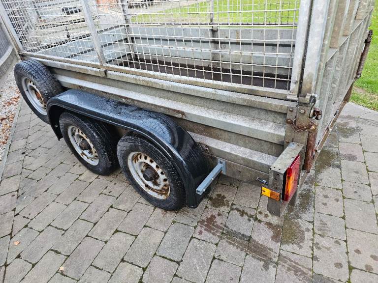 Indespension cage side trailer 8ft x 4ft 