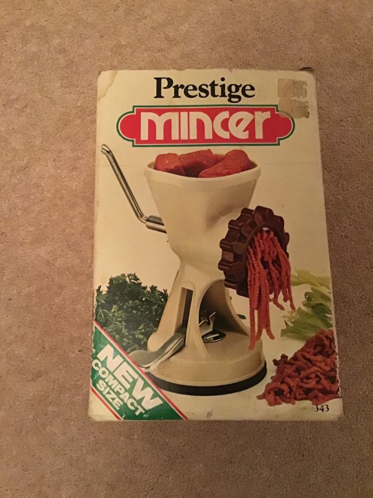PRESTIGE  MEAT GRINDER BARGAIN - POST OR COLLECT WEYBRIDGE