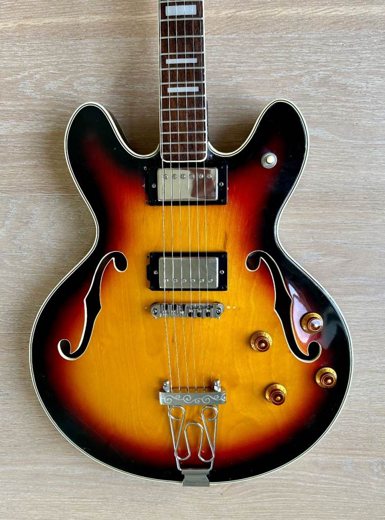 1973 Antoria (Ibanez) ES-335 - Vintage Sunburst - Made in Japan - Upgraded