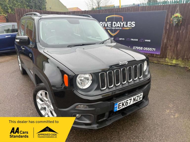 2017 Jeep Renegade 1.6 Renegade Longitude 5dr SUV Petrol Manual