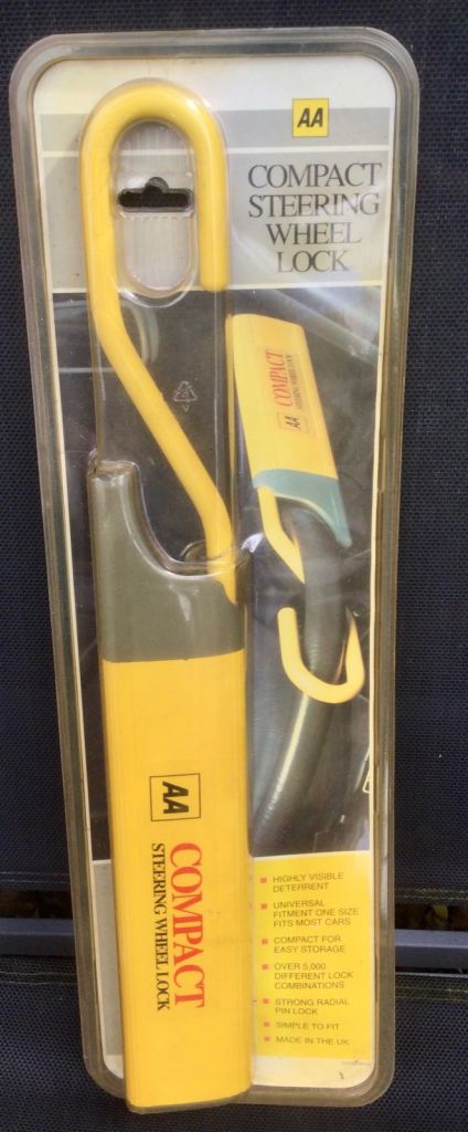 AA Compact Steering Wheel Lock (new unused)