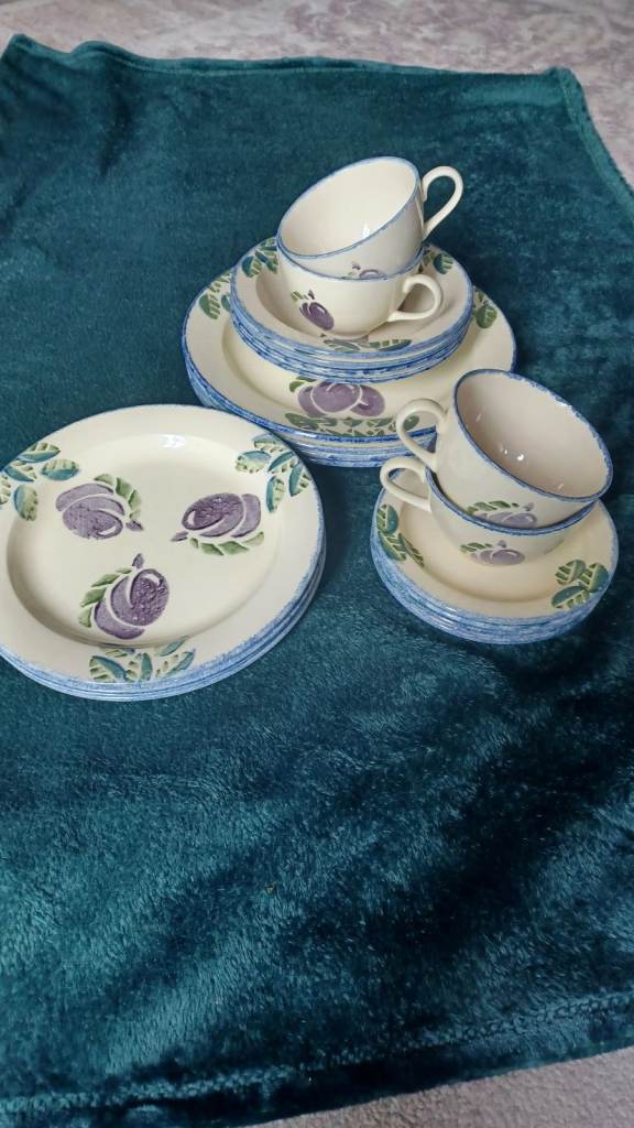 Poole pottery china teaset