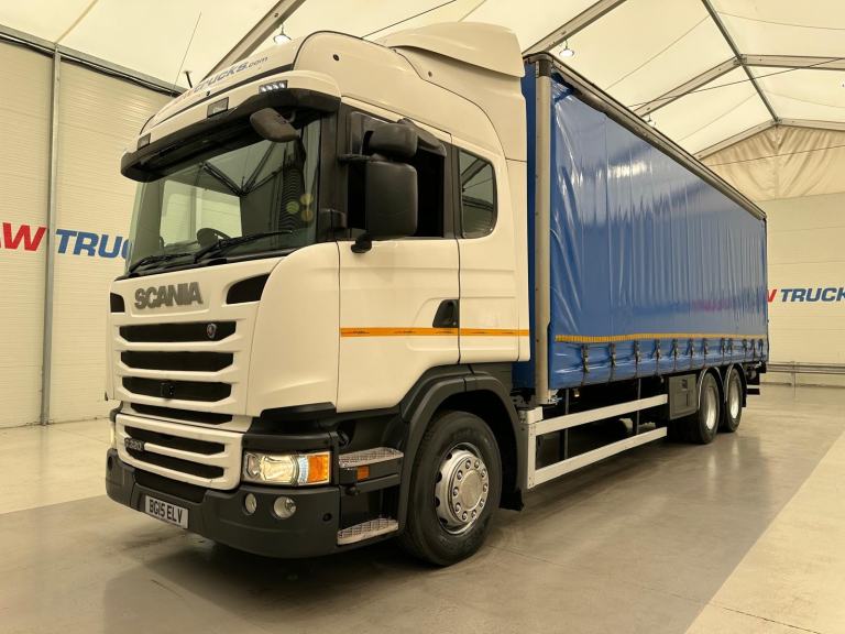 Scania G320 6x2 10 Tyre Rear Lift Sleeper Cab Curtainsider