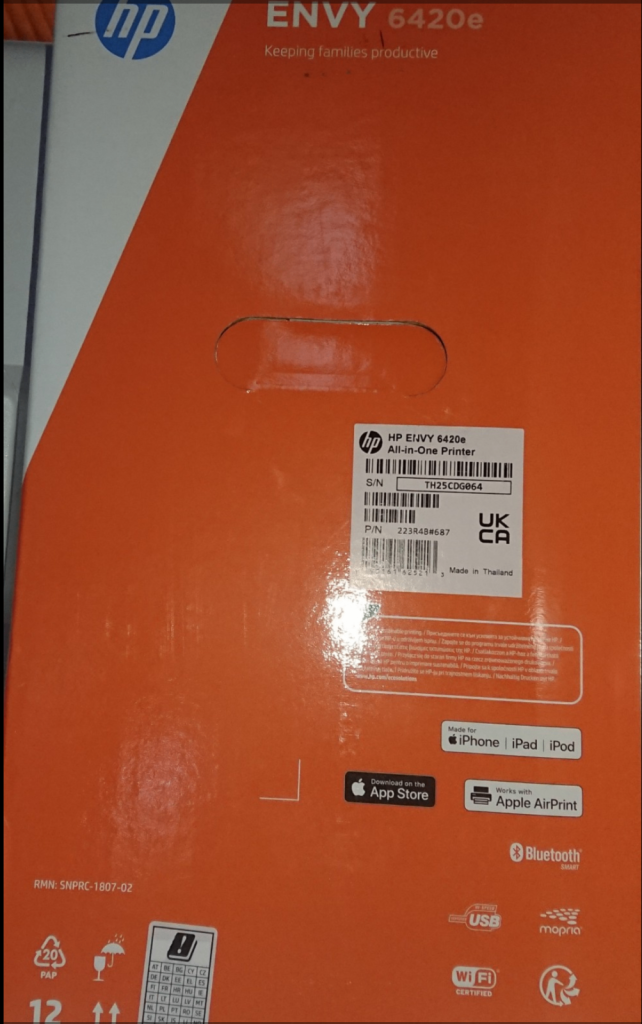 HP Colour Printer, Scanner and Copier - MUST GO A.S.A.P!