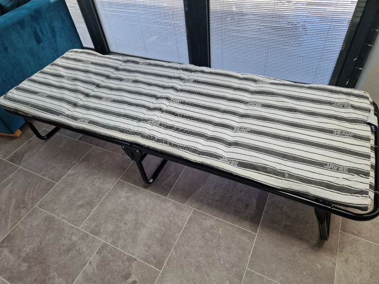 Jay Be Folding Camping Bed with Mattress - Very good condition