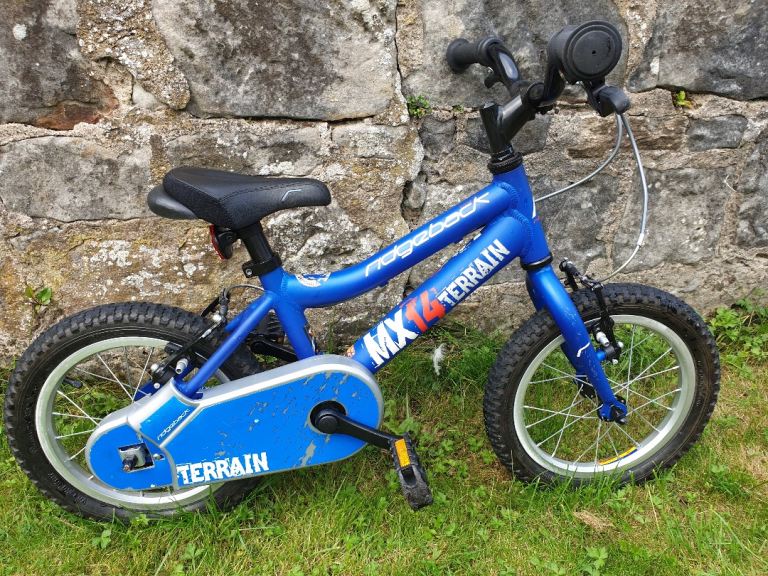 Ridgeback MX14 Terrain Kids Bike – Blue, Good Condition