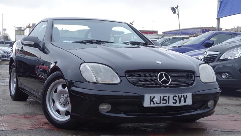 MERCEDES-BENZ SLK 2.0 SLK200 Kompressor Black Manual Petrol 2001