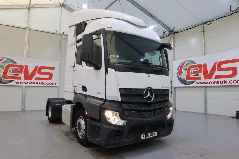 2017 (17 PLATE) Mercedes Benz ACTROS 1840 4x2 Euro 6 Tractor Units