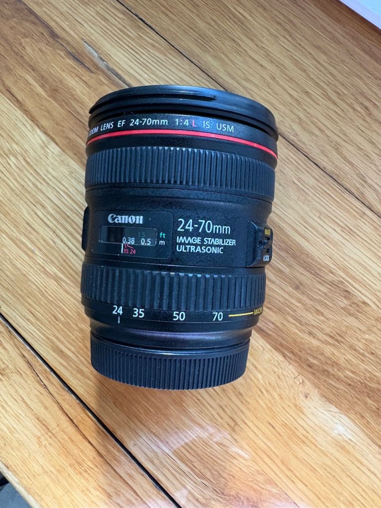 Canon EF 24-70mm f/4 L IS USM Lens – Good Condition
