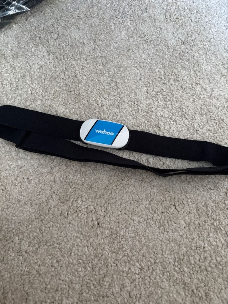 Wahoo heart rate monitor