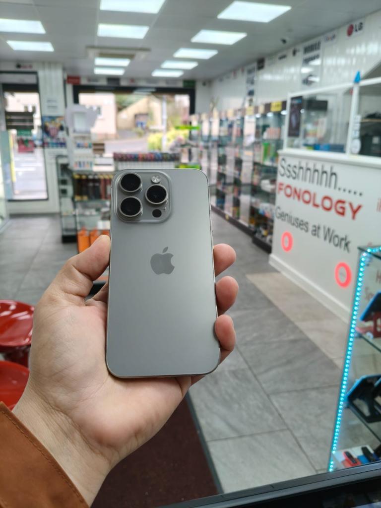 Apple iPhone 15 Pro – 512GB – £699 – Available at Fonology