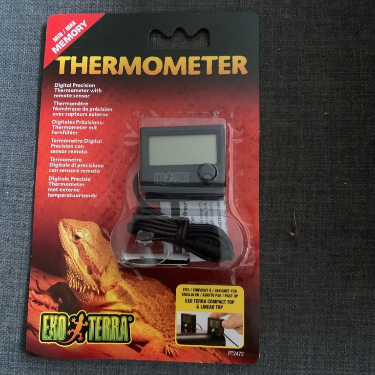 EXO Terra Thermometer Brand New In Packaging