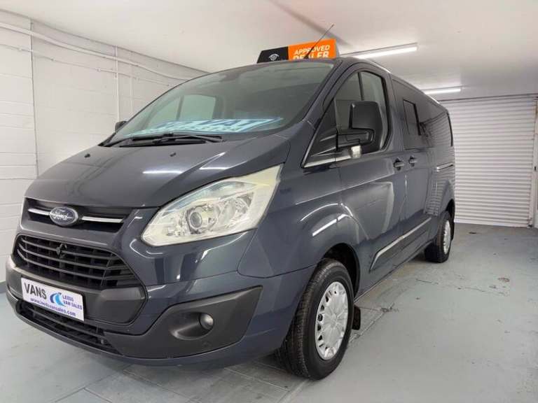 Ford Transit Custom 290 TREND LR P/V + CAMPER WINDOWS FURNITURE NO VAT SUPER VAN
