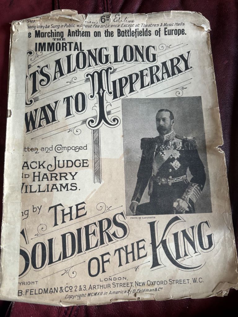 Very old sheet music 